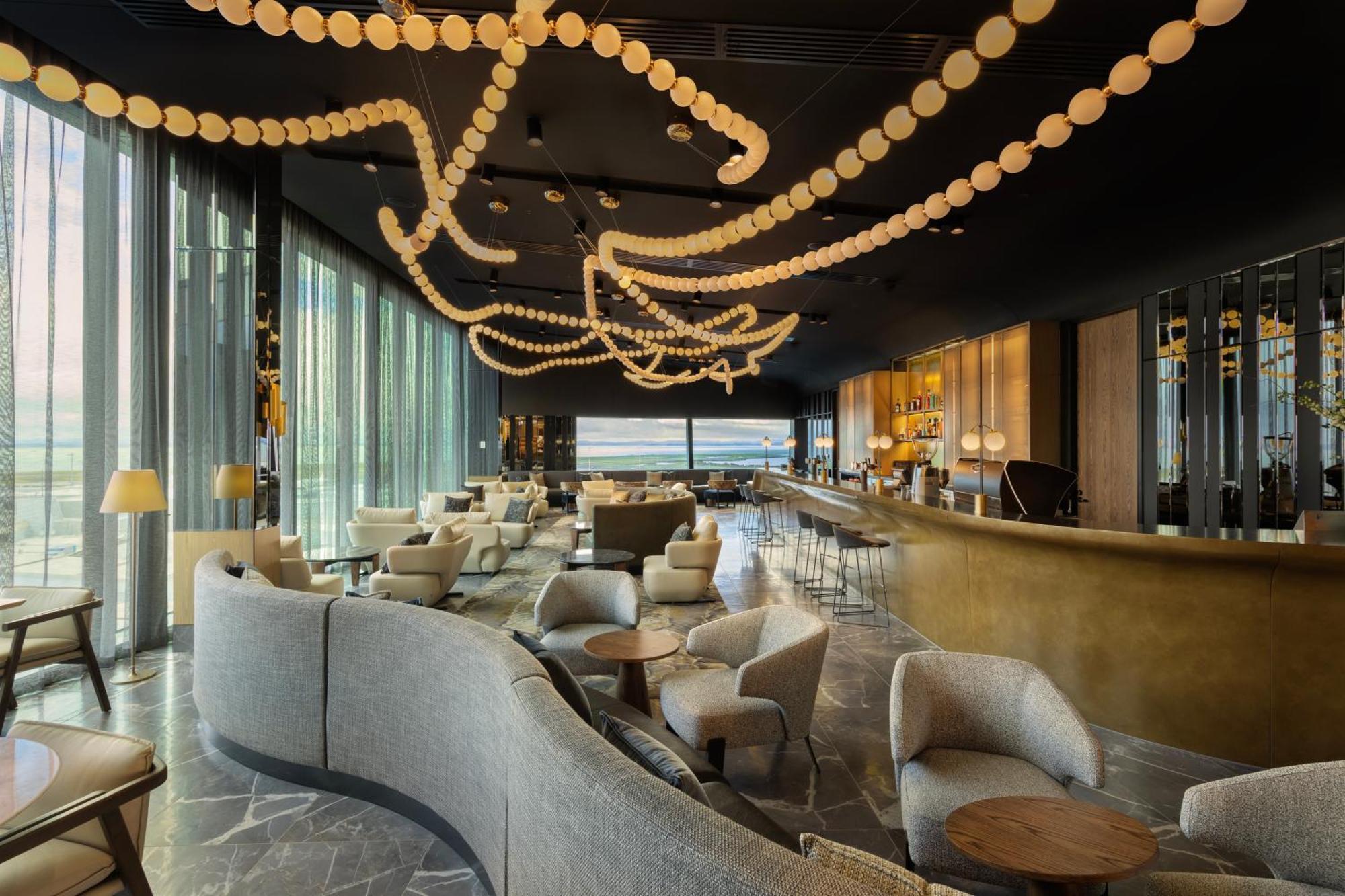 Pullman Auckland Airport Hotel ภายนอก รูปภาพ The lounge at the airport